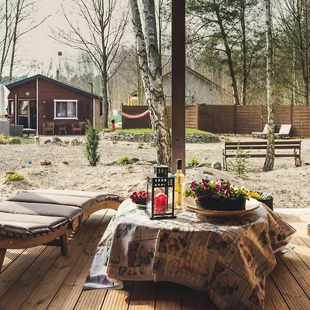 Nad Jeziorem Strykowskim Vakantiehuis